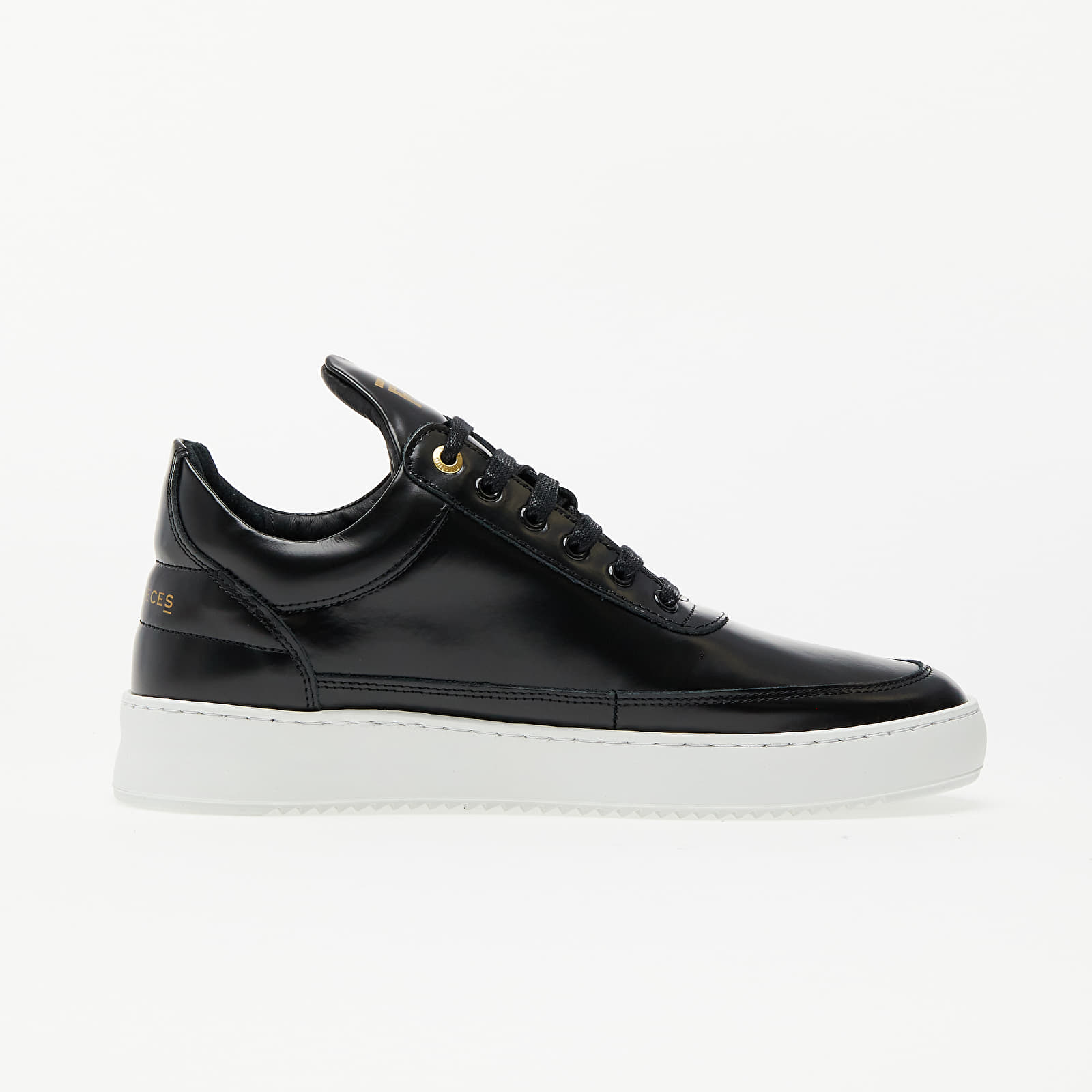 Herren Sneaker und Schuhe Filling Pieces Low Top Ripple Polido Black