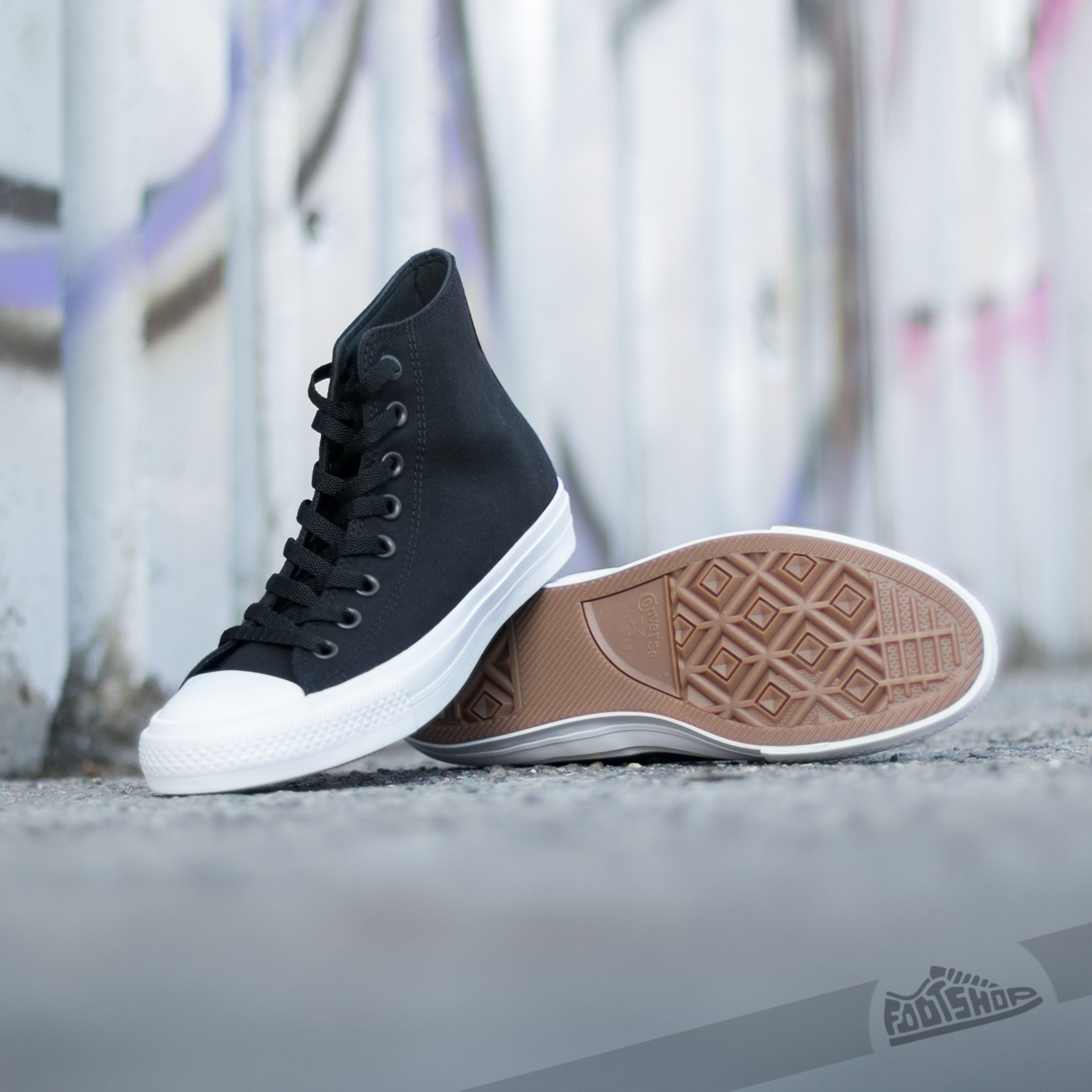 Men s shoes Converse CT II Hi Black White Footshop