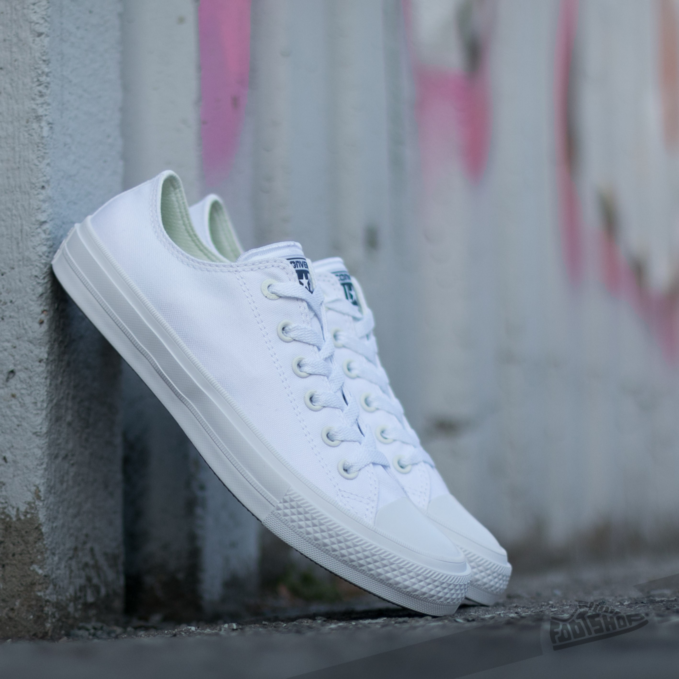 Men s shoes Converse CT II Ox White White Navy Footshop