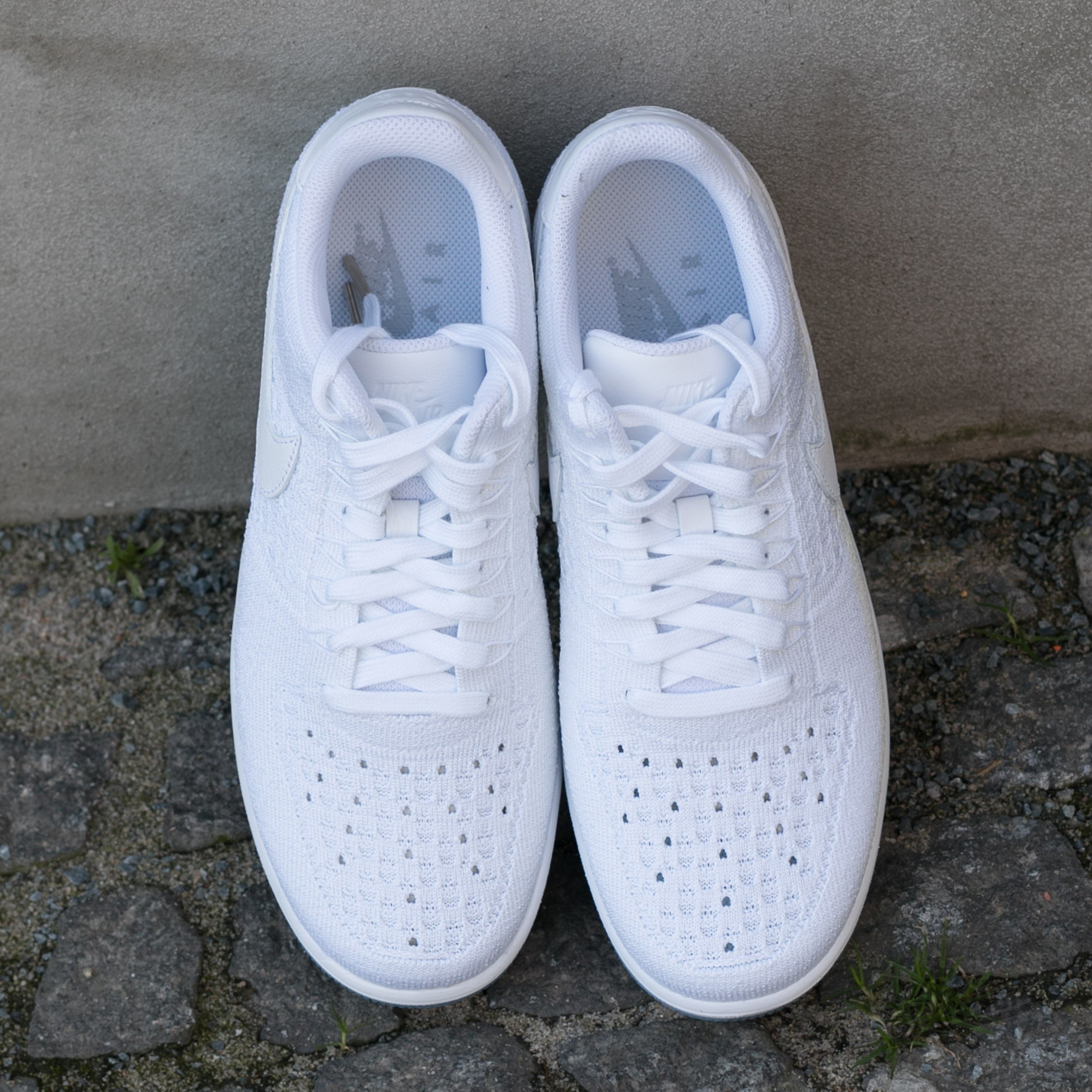 Men's shoes Nike Air Force 1 Ultra Flyknit Low White/ White- Ice
