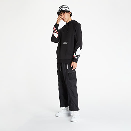 Adidas tricolor trefoil hoodie best sale
