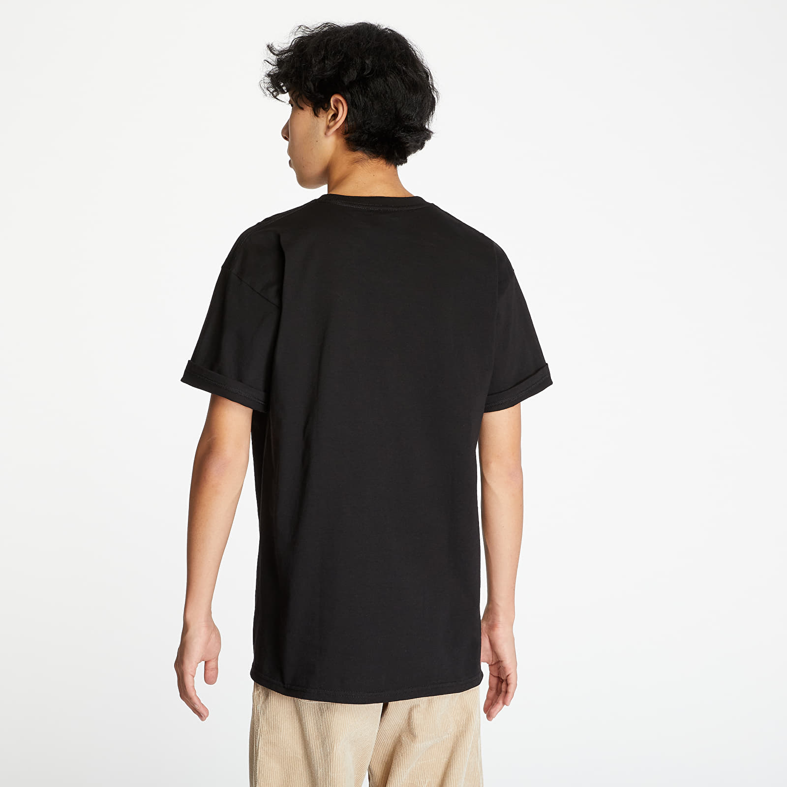 Тениски HUF Essentials Box Logo Shortsleeve Tee Black