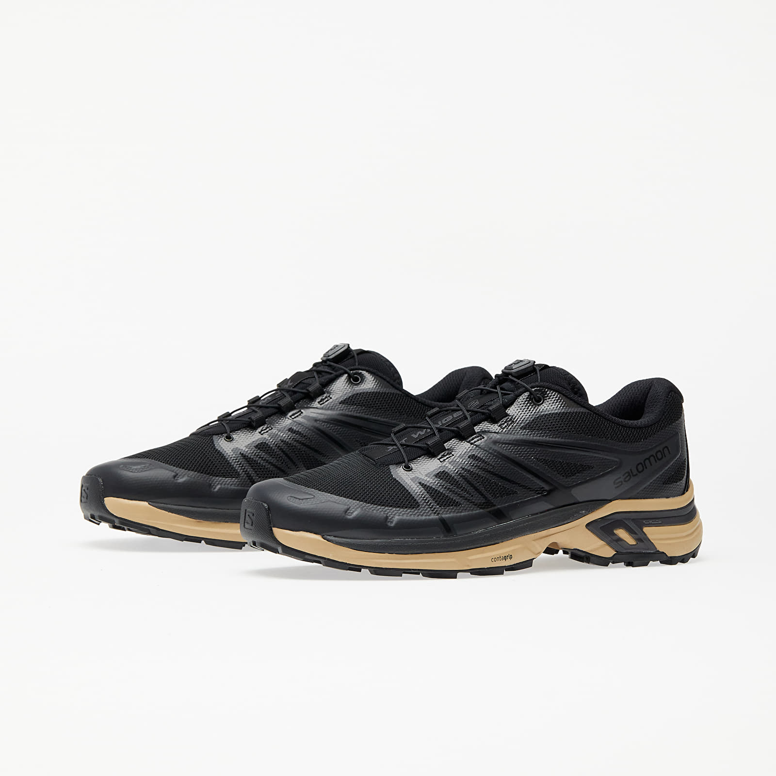 Men's shoes Salomon XT-Wings 2 Advanced Black/ Safari/ Magnet