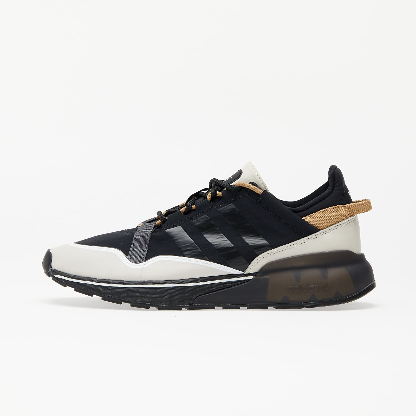 Men s shoes adidas ZX 2K BOOST Pure Core Black Clear Brown Cardboard Footshop