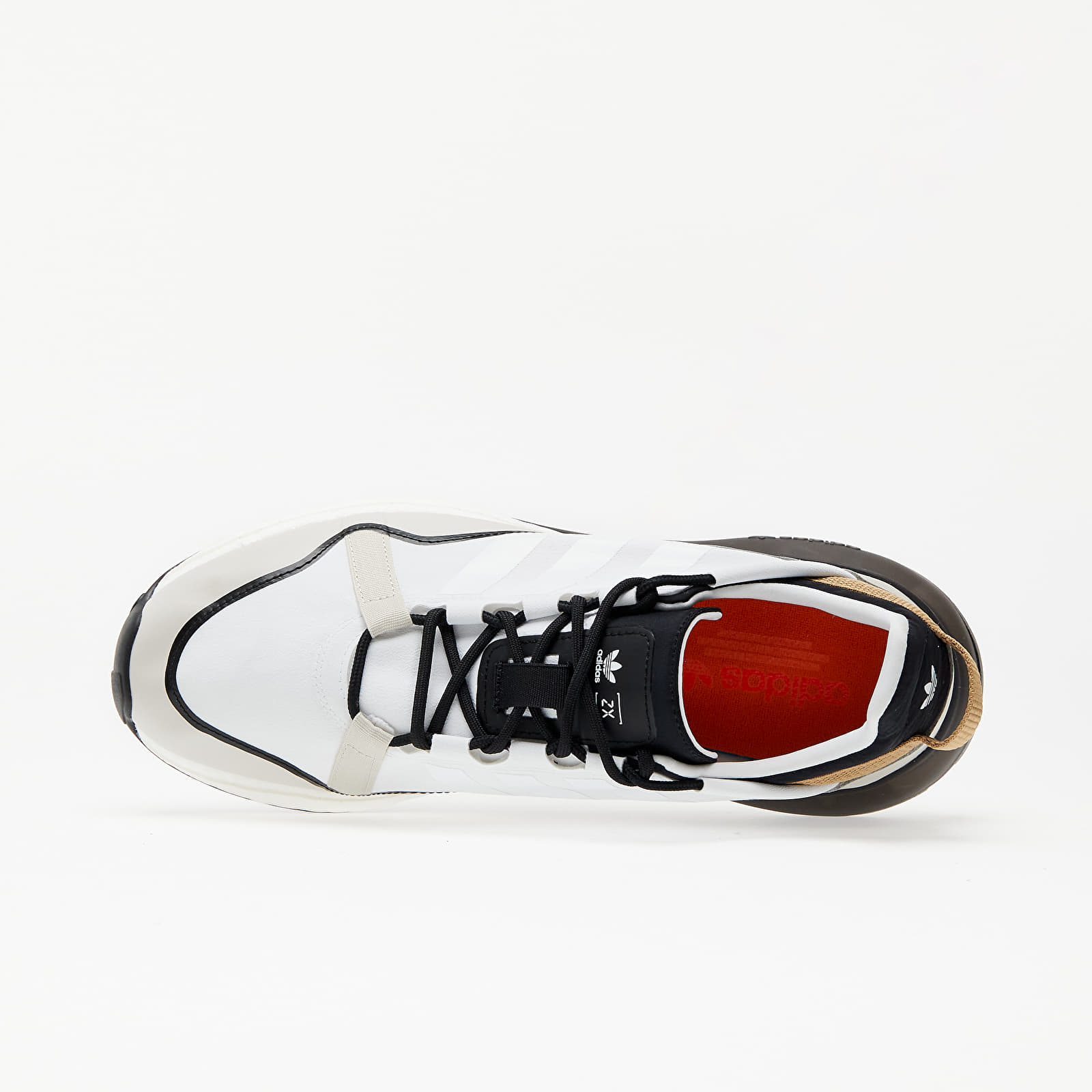 Férfi cipők adidas ZX 2K BOOST Pure Ftwr White/ Clear Brown/ Cardboard