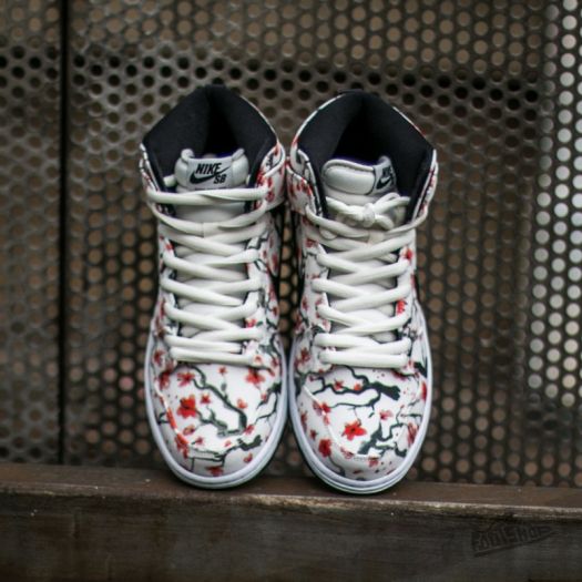 Men s shoes Nike Dunk High PRO SB Sail Black Lt Crimson White
