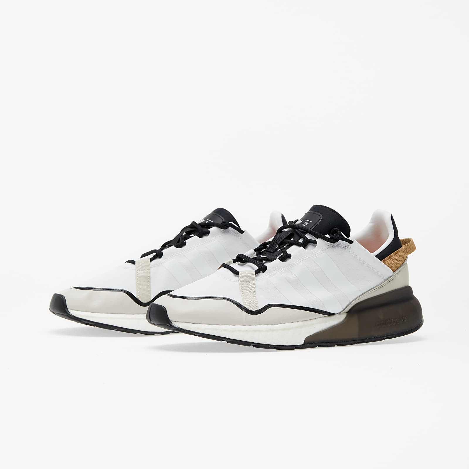Férfi cipők adidas ZX 2K BOOST Pure Ftwr White/ Clear Brown/ Cardboard
