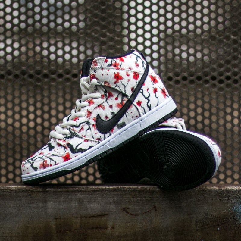 Scarpe uomo Nike Dunk High PRO SB Sail/ Black Lt Crimson White