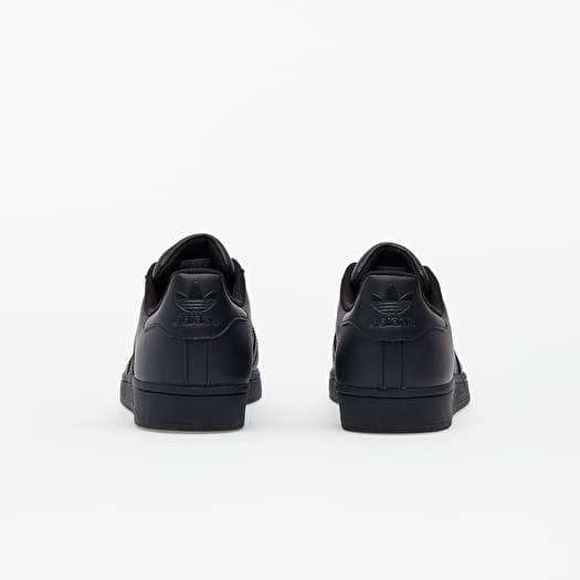 Adidas superstar black best sale back