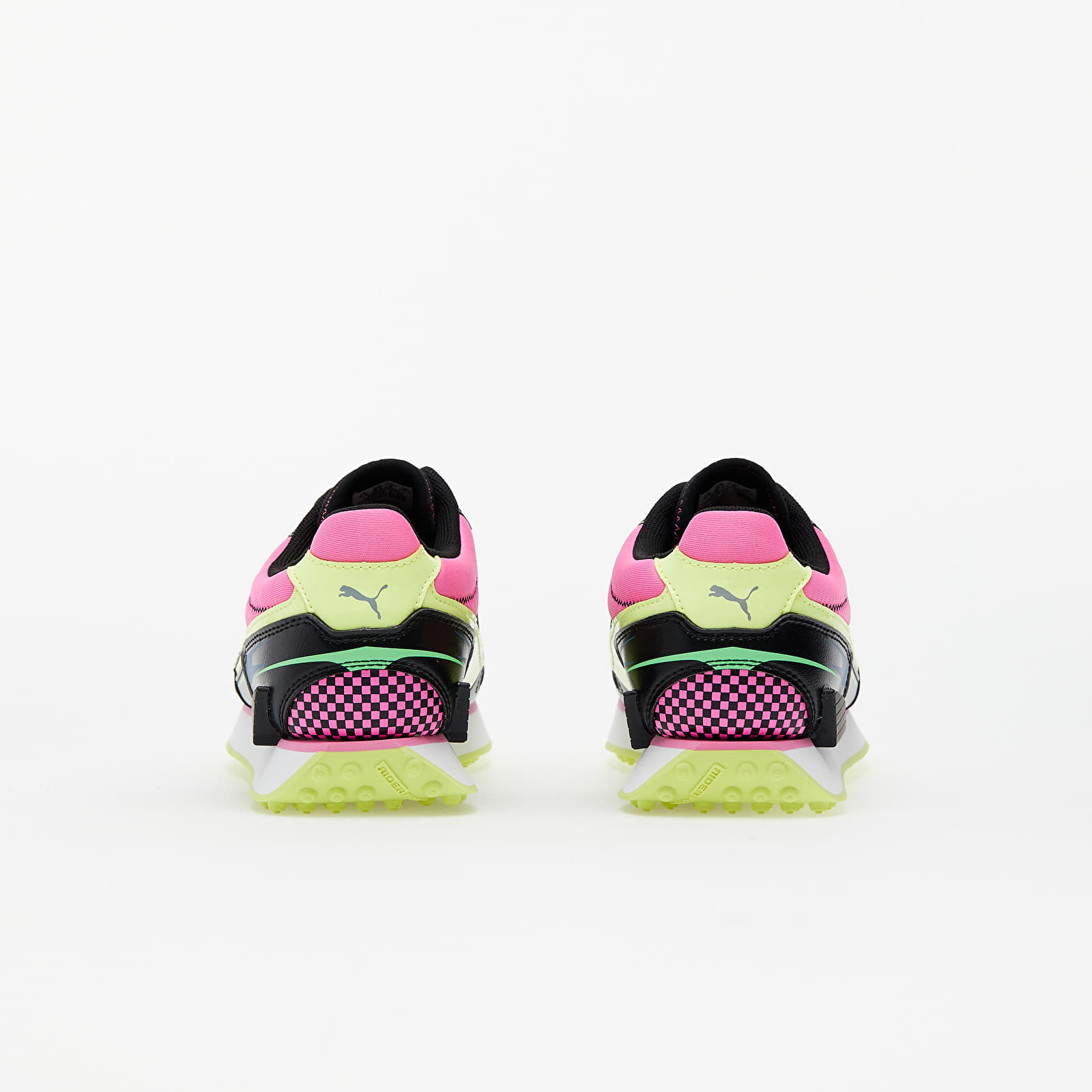 Dámske topánky a tenisky Puma Mile Rider Sunny Gataway Wns Puma Black-Elektro Green