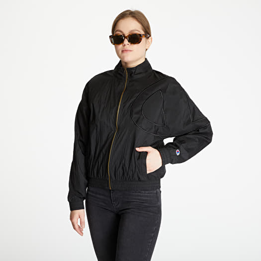 All black champion windbreaker sales