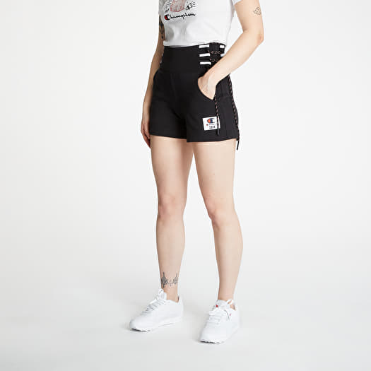 Shorts Champion High Waisted Shorts Black Footshop