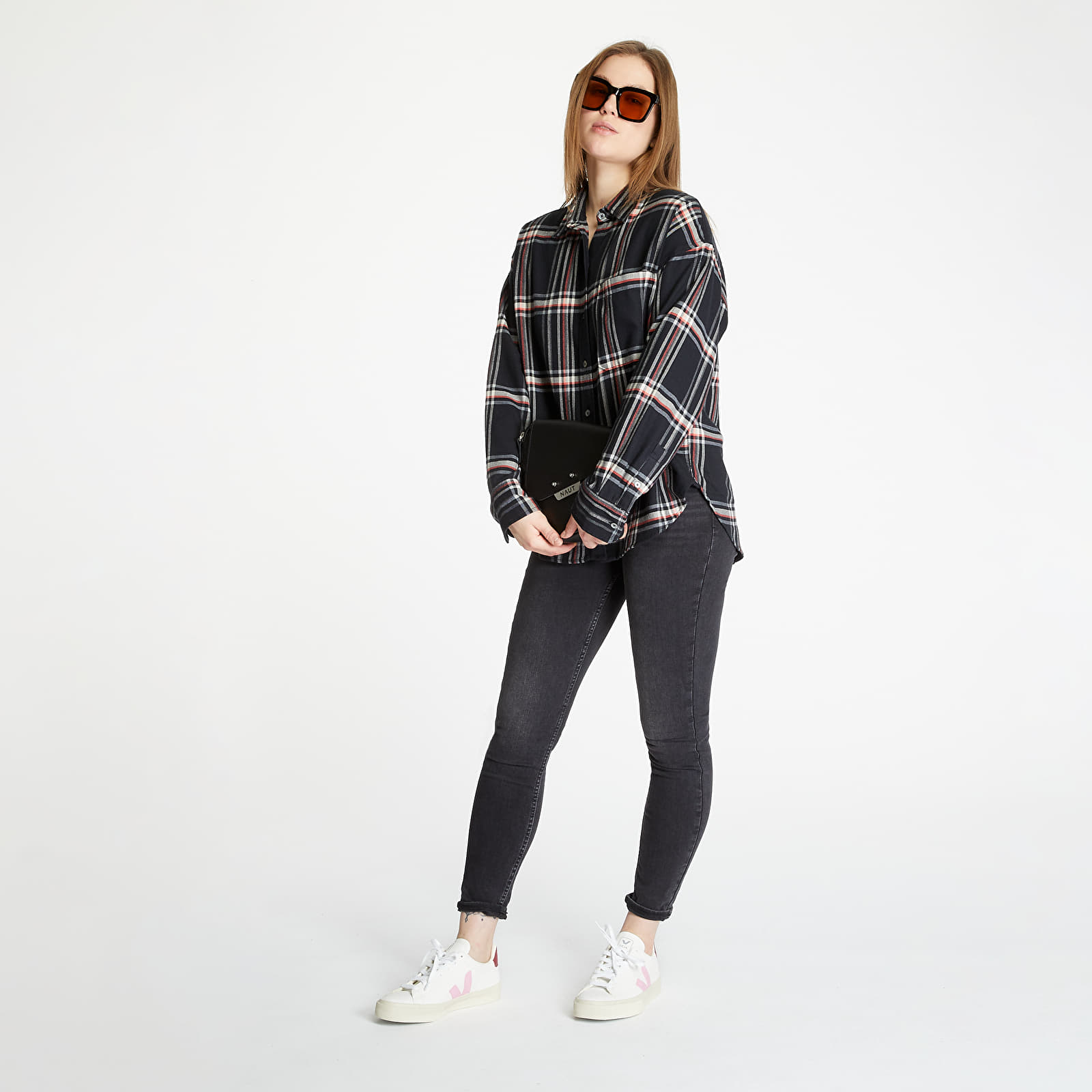 Camisas Levi's® The Relaxed Shirt Whittier Caviar Multicolor