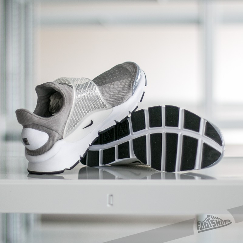 Herren Sneaker und Schuhe Nike Sock Dart Medium Grey/ Black-White