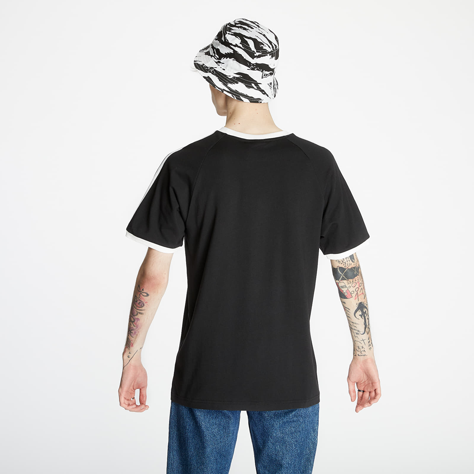 T-Shirts adidas 3-Stripes T-Shirt Black