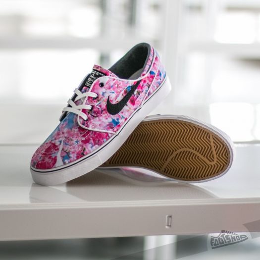Nike Zoom Stefan Janoski CNVS Premium Dynamic Pink Black White Gum Light Brown