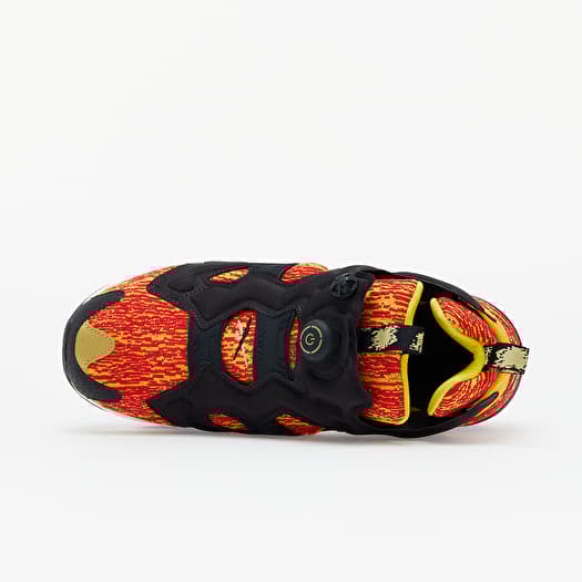 Reebok insta pump fury yellow red black deals