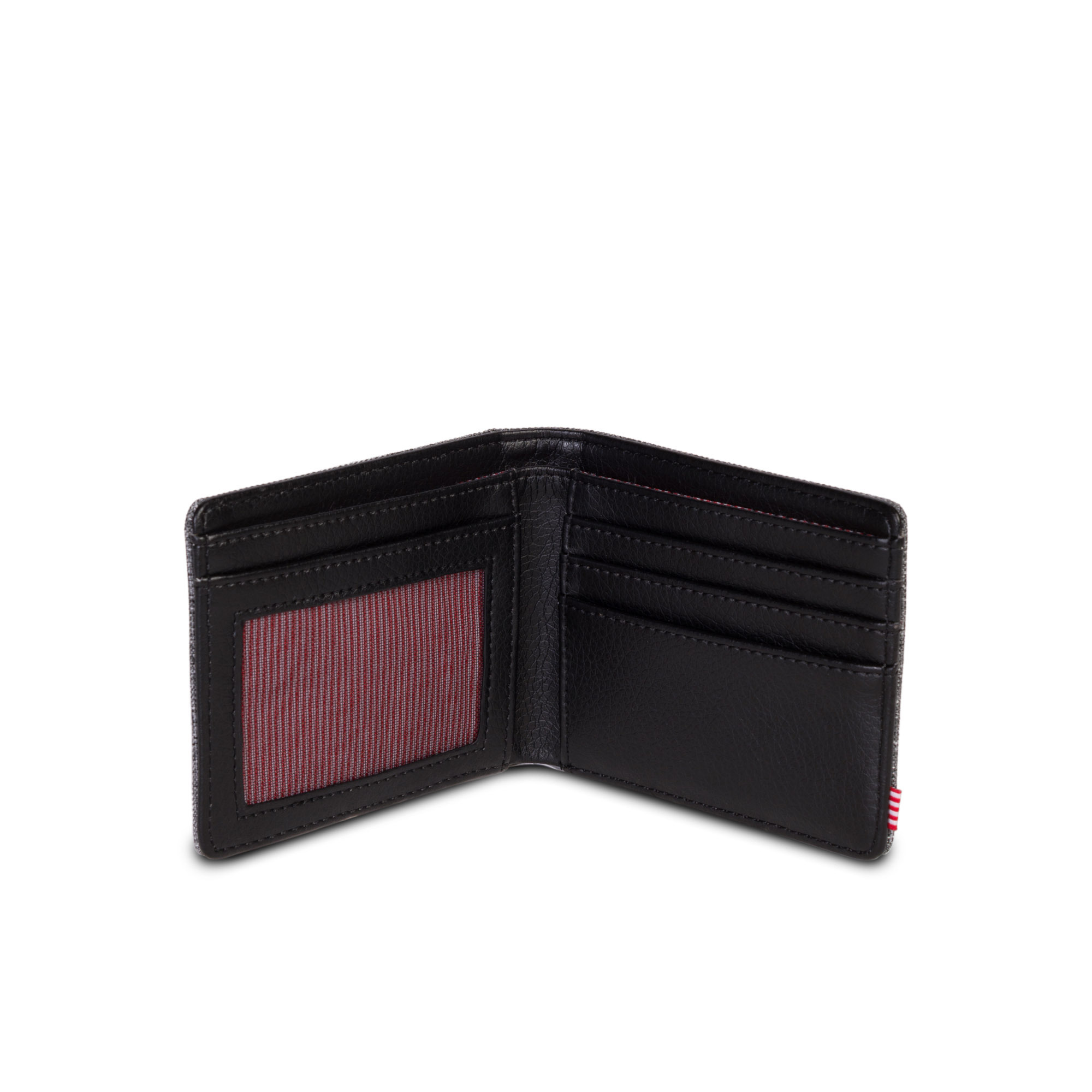 Carteras Herschel Supply Co. Hank + Wallet Raven Crosshatch