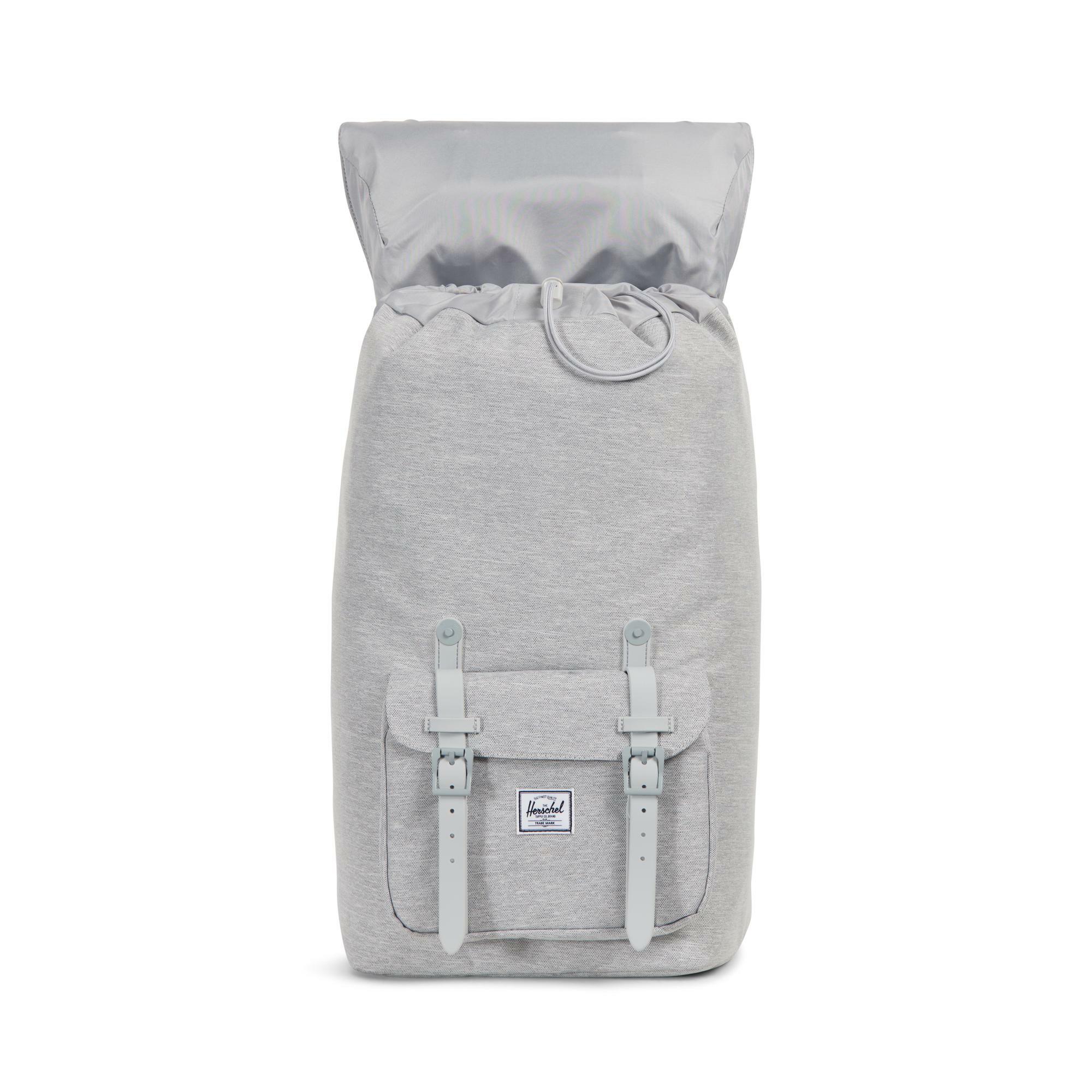 Herschel little america light discount grey crosshatch