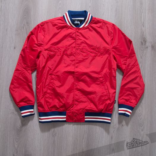Stussy jacket red top