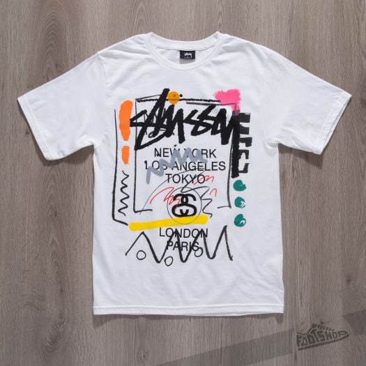 ★送料・関税込★STUSSY★PITSTOP TEE★Tシャツ★WHITE★ STUSSY (ステューシー) PITSTOP TEE 1904917 メンズ 半袖 T