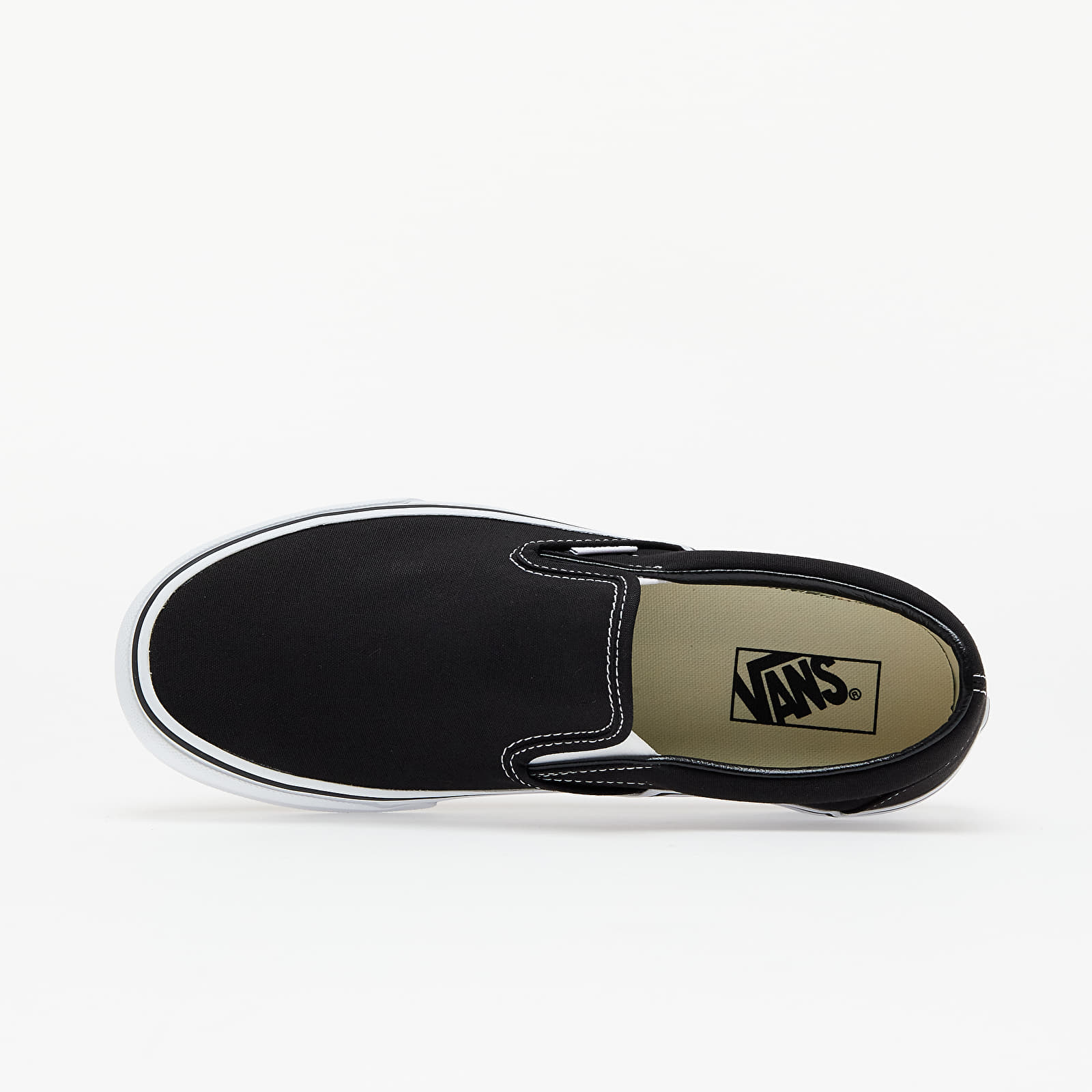 Women s shoes Vans Classic Slip On Platform Black Footshop