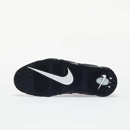 Men s shoes Nike Air More Uptempo Black White Black Footshop
