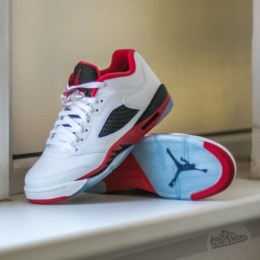 Air jordan 5 retro low cheap fire red
