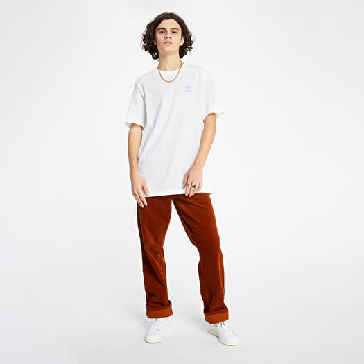 T-shirts adidas Trefoil Essentials Tee White/ Light Purple | Footshop