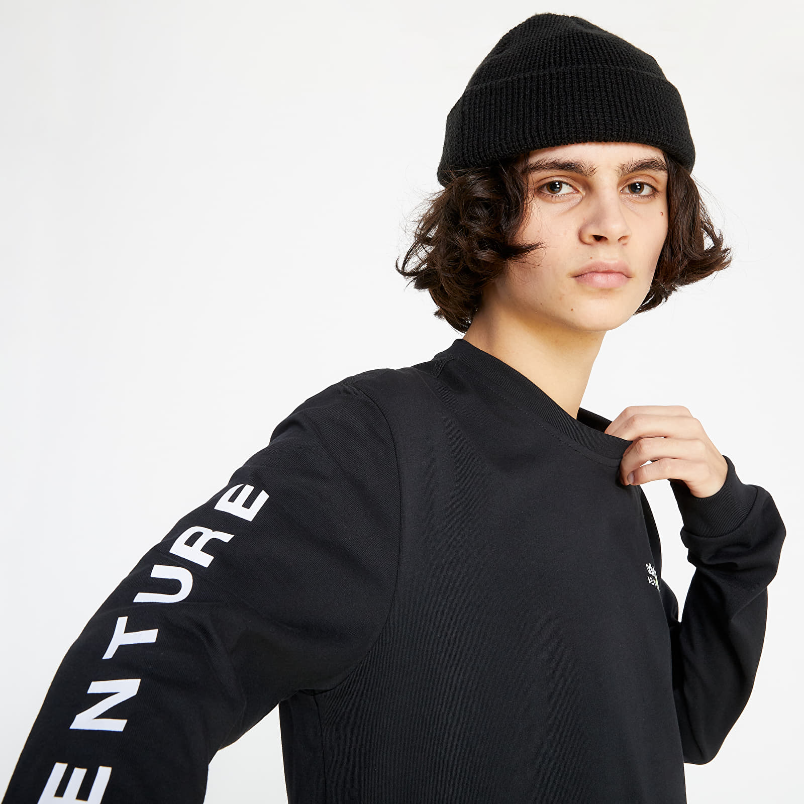 Tričká adidas Adventure Longsleeve Tee Black