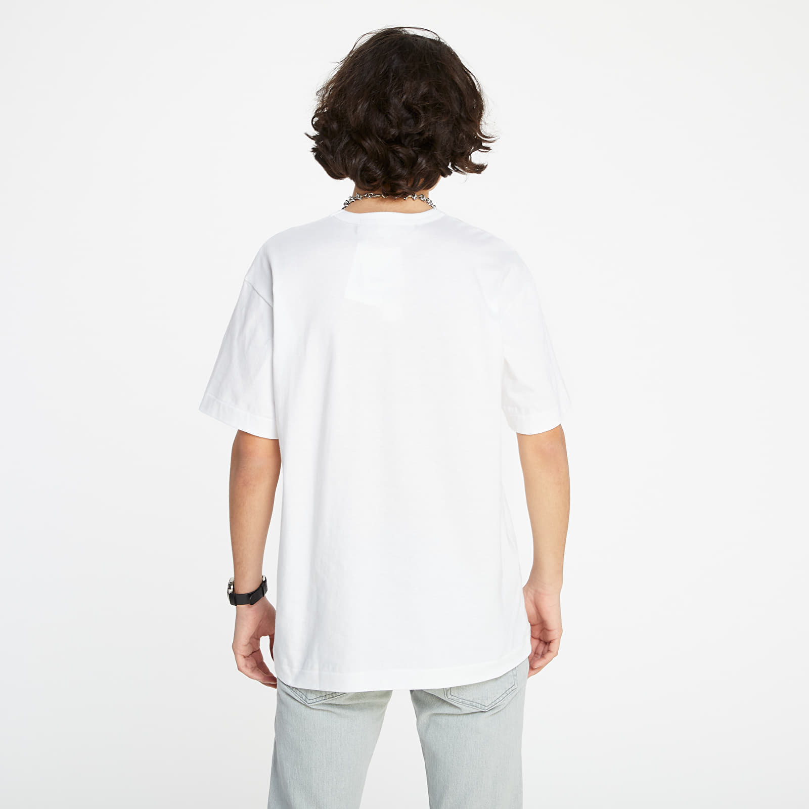 Magliette Comme des Garçons Camouflage Double Heart TEE White