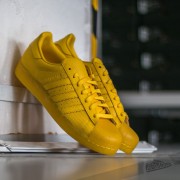 Adidas superstar slip on yellow hotsell