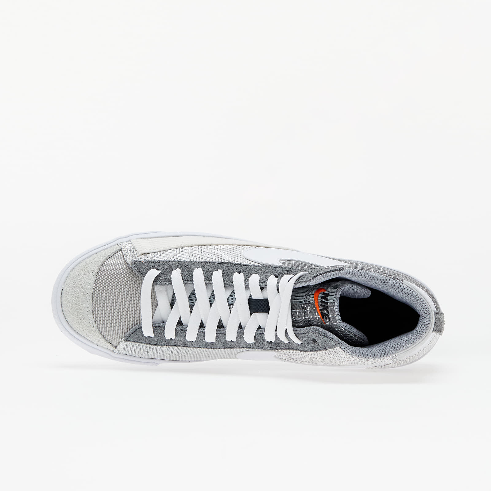 Férfi cipők Nike Blazer Mid '77 Patch Smoke Grey/ White-Particle Grey
