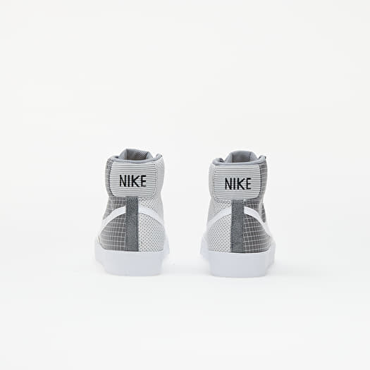 Men s shoes Nike Blazer Mid 77 Patch Smoke Grey White Particle Grey Footshop