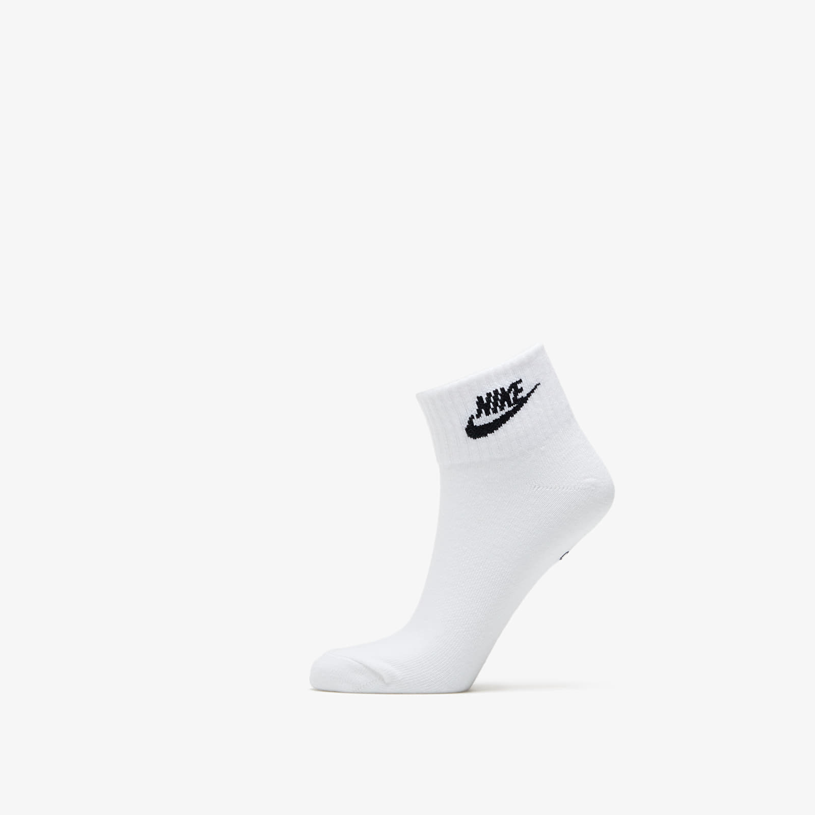 Ponožky Nike Sportswear Everyday Essential Ankle Socks 3-Pack White/ Black