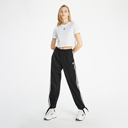 Adidas white top crop tank