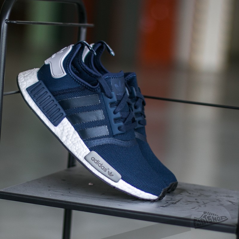 Adidas nmd navy blue for sale shop