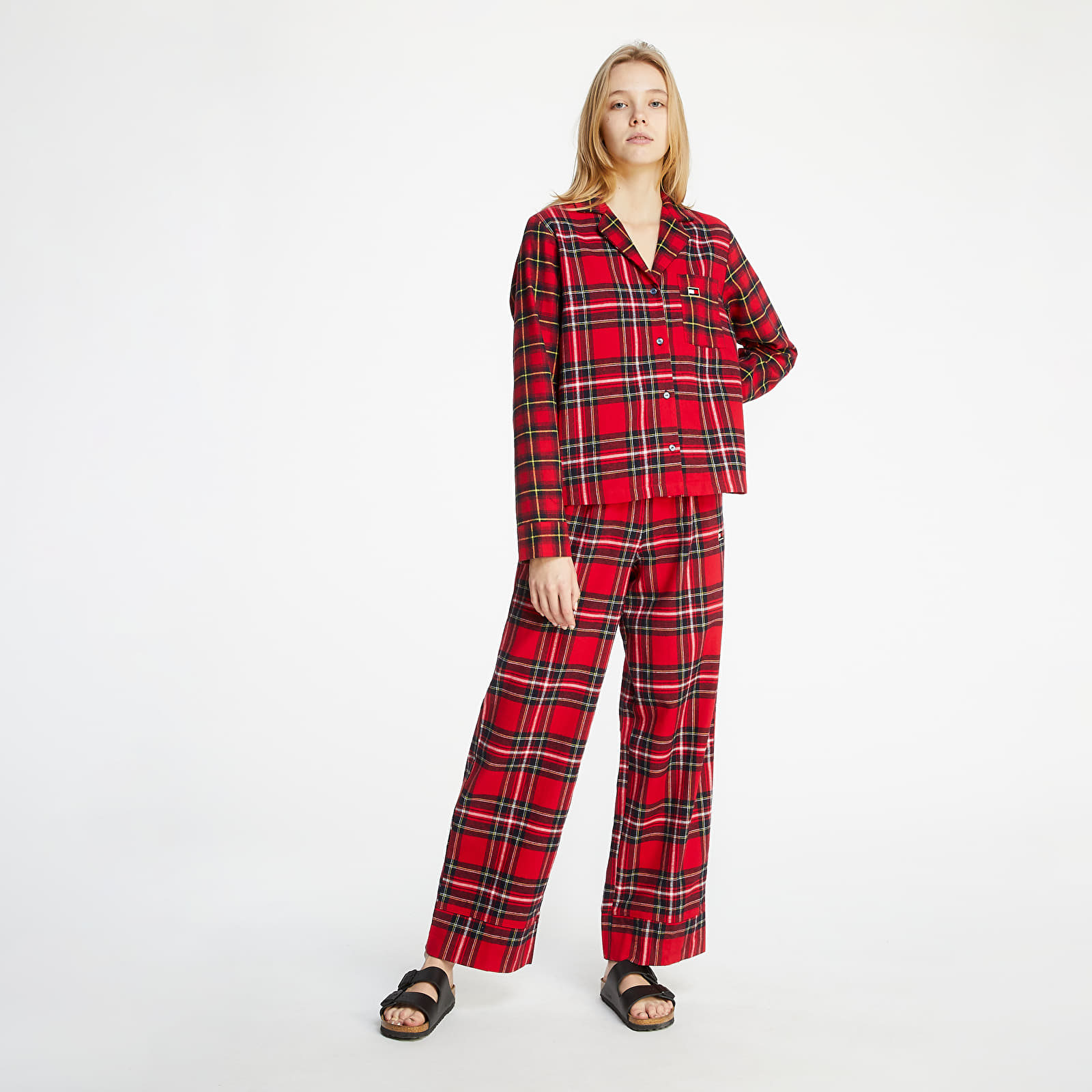 Shirts Tommy Hilfiger Full Flannel Set Holiday (Pajamas) Clash Check