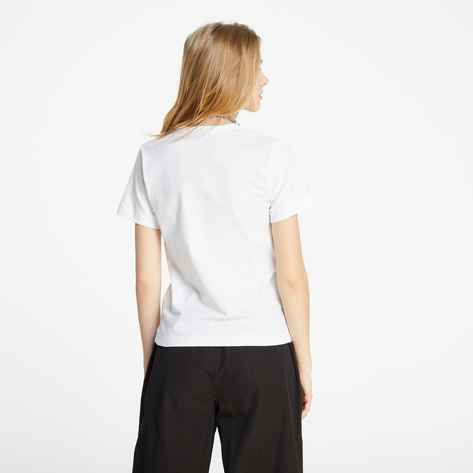   Μπλούζες Comme des Garçons PLAY Heart Print Tee White