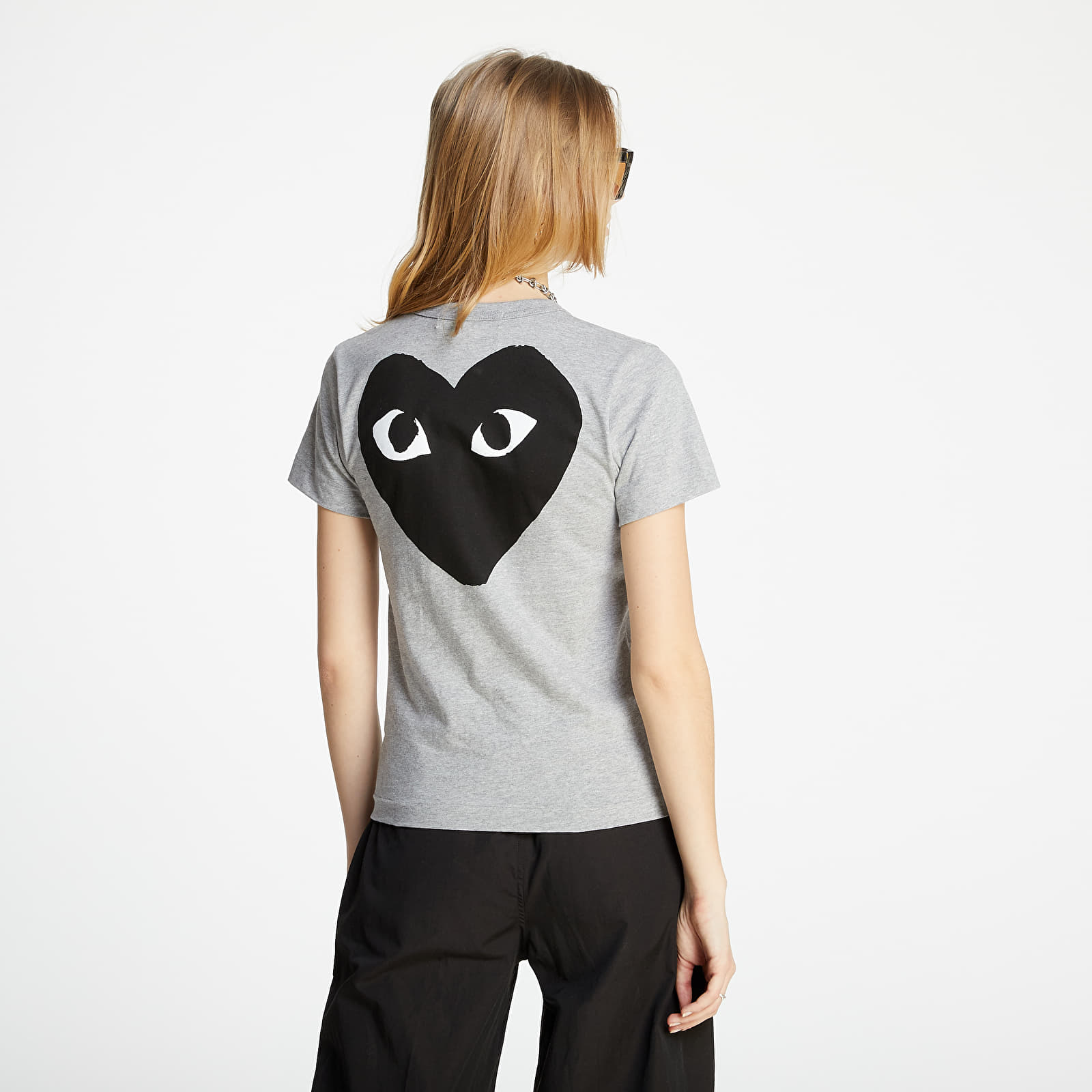 Camisetas Comme des Garçons PLAY Tee Grey