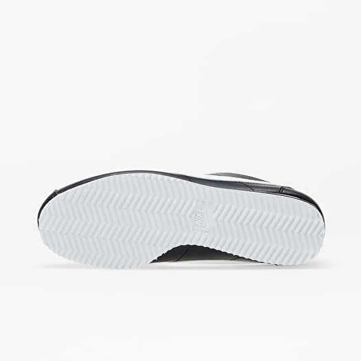 Women's classic cortez leather shoe - white/black-white cheap