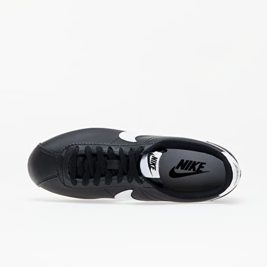 Women s shoes Nike Wmns Classic Cortez Leather Black White White Footshop