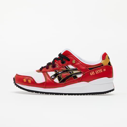 Asics gel lyte 3 red black white sale