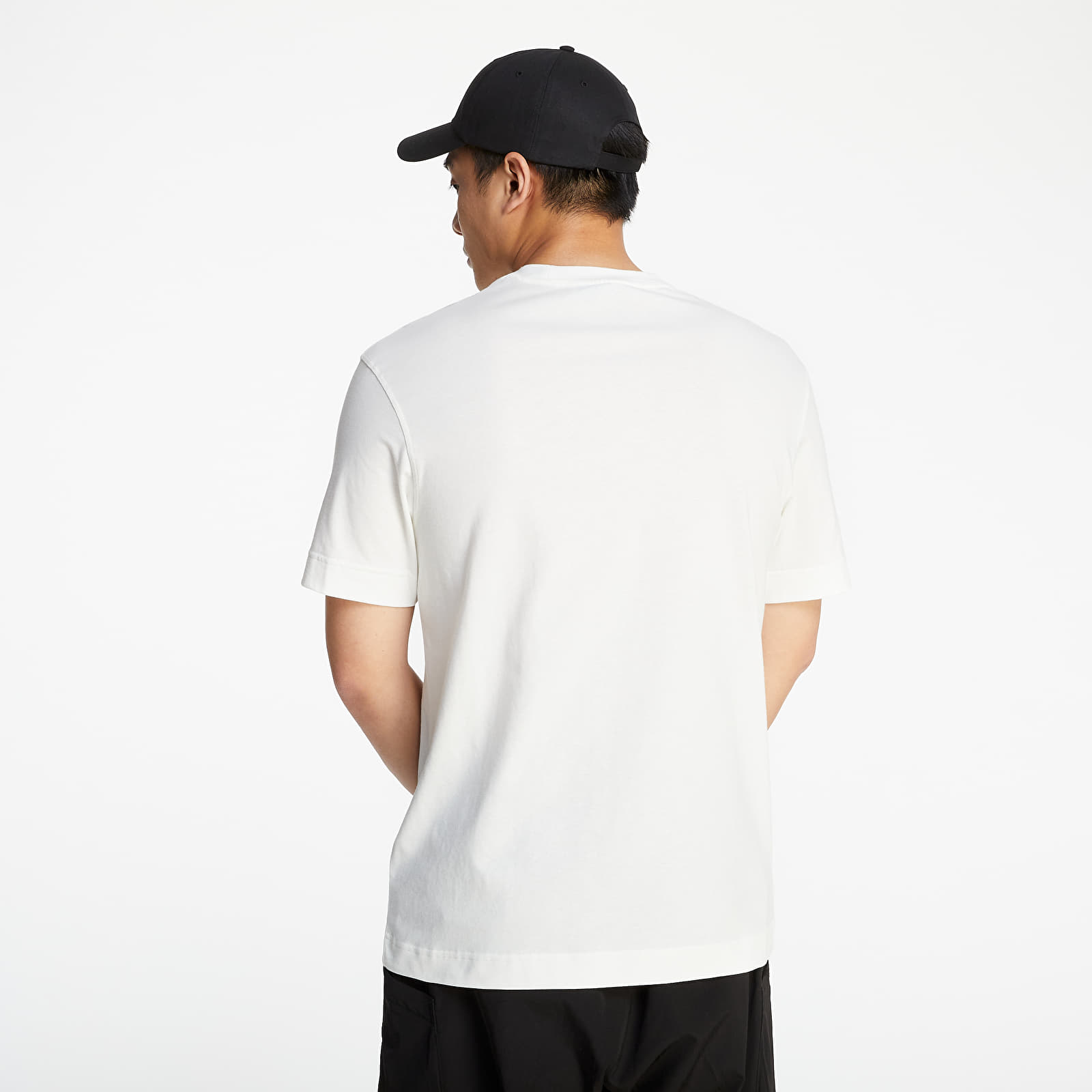 Pólók Y-3 Square Label Graphic SS Tee Core White