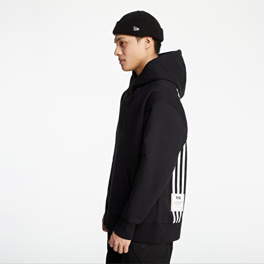 Hoodies and sweatshirts Y 3 3 Stripes Terry Hoodie Black Footshop