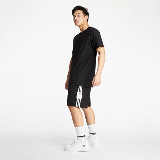 Shorts Y-3 3 Stripes Terry Shorts Black (H16336) | Footshop
