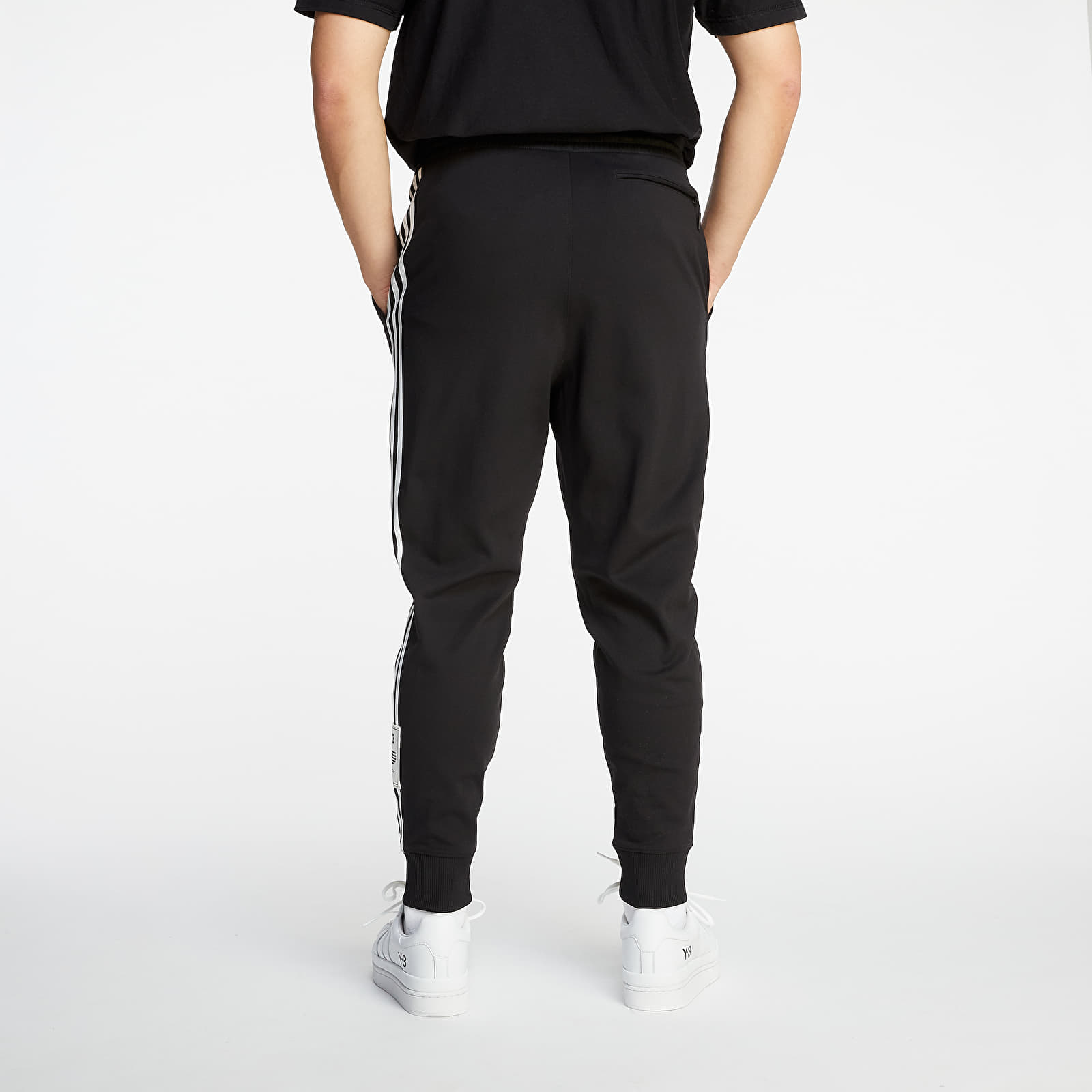 Püksid Y-3 3 Stripes Cuffed Track Pants Black