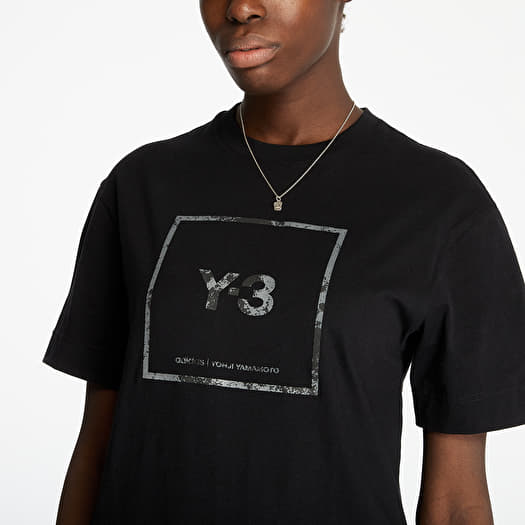 T-shirts Y-3 Square Label Graphic SS Tee Black | Footshop T-shirts Y-3 Square Label Graphic SS Tee Black | Footshop