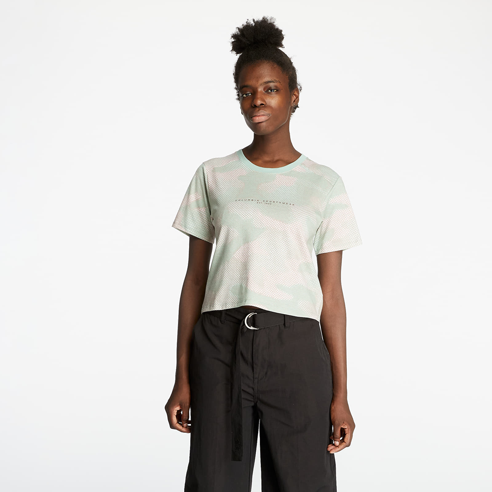 Koszulki Columbia Park Box TEE Green