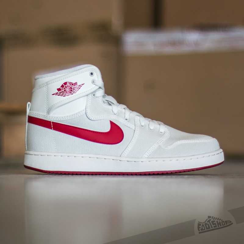 Pánské tenisky a boty Air Jordan 1 KO High OG Sail/ Varsity Red